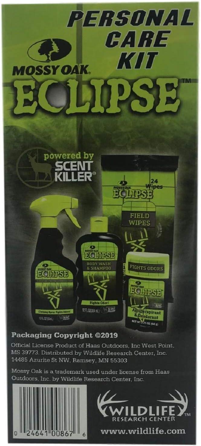Wildlife Powered by Scent Killer Eclipse Personal Care Kit Clothing