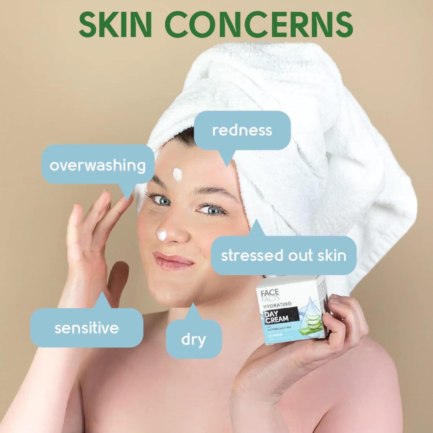 Face Facts Hydrating Night Cream Soothing and Calming Formula 50ml