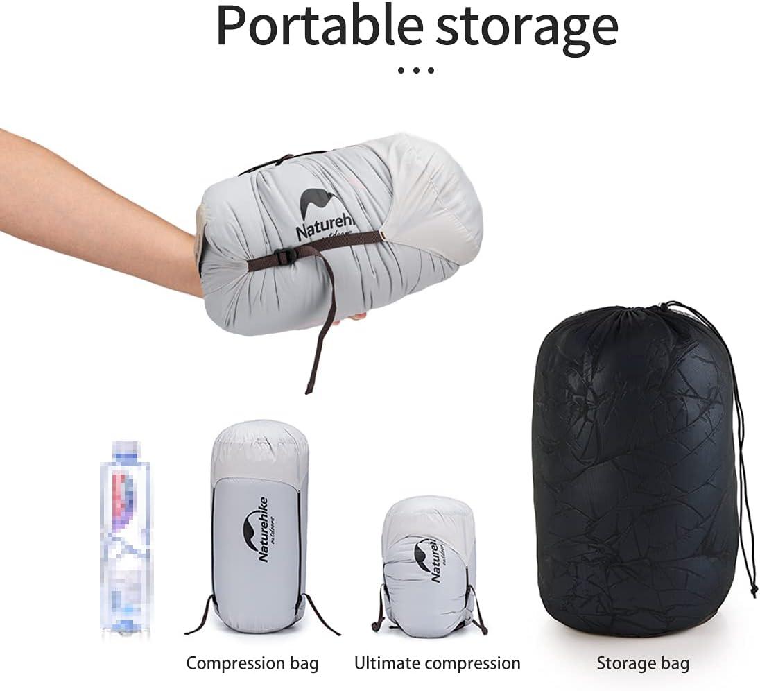 Naturehike 800 fill power ultralight white goose down best sale