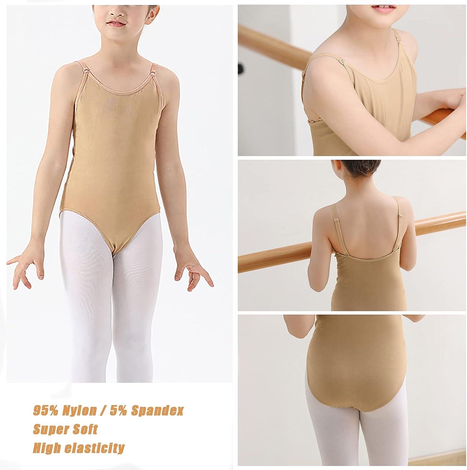 Nude Camisole Ballet Leotards For Girls Kids Seamless Underwear Skin  Colored Gymnastics Leotard Adjustable - Ballet - AliExpress