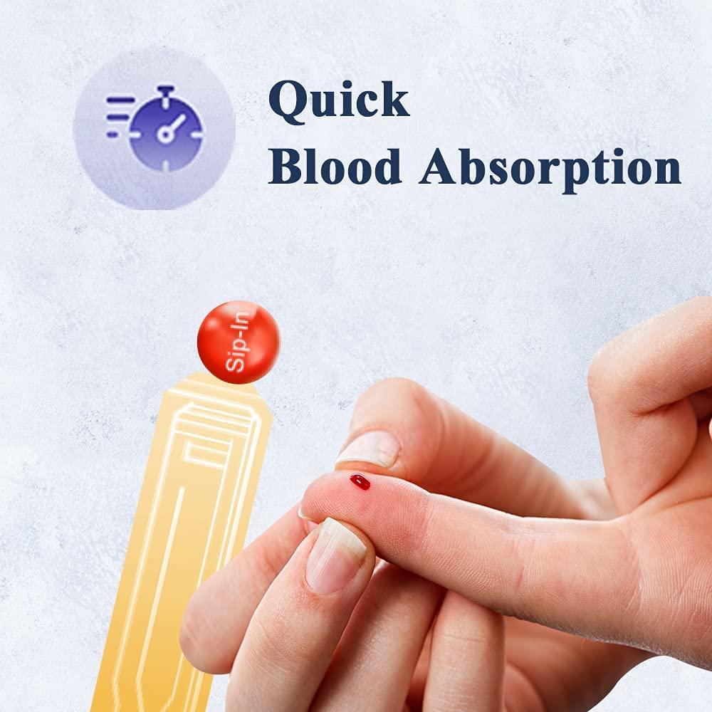 FORA 6 Connect 10 Blood Ketone Test Strips, Precision Ketone