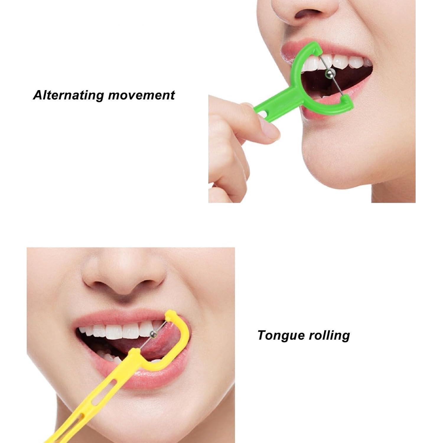 Tongue Tip Exerciser Set - 3-Piece Mouth Muscle Trainer for Children ...