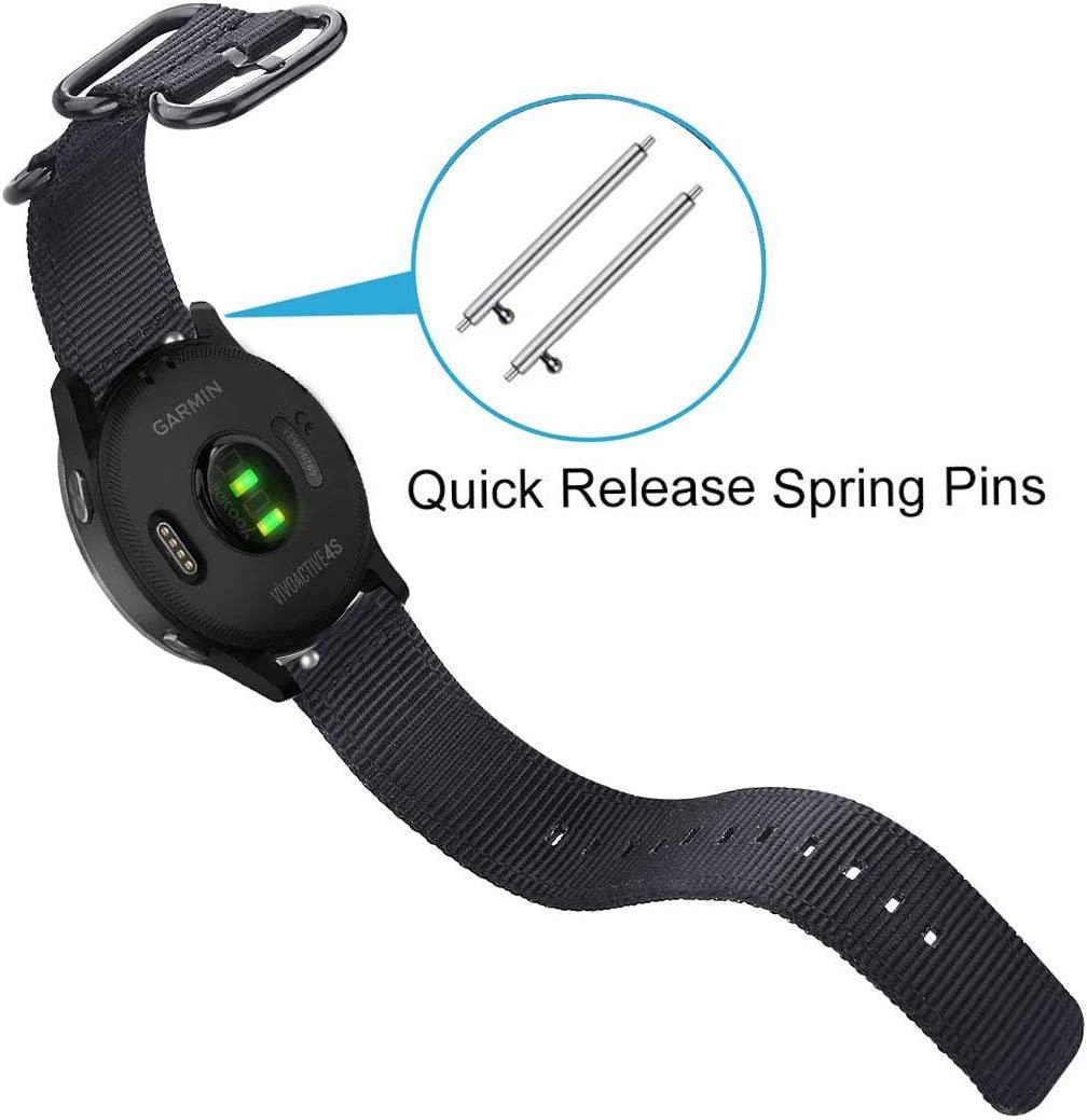 20mm Cinturino per Garmin Venu Sq 2/Venu Sq 2 Music/Venu 2 Plus/Venu Sq