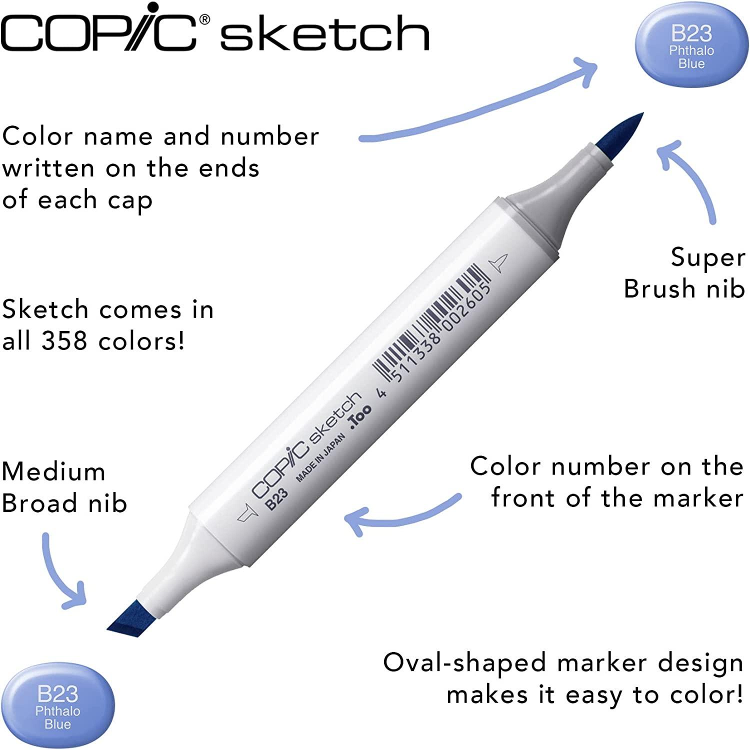 Copic Sketch Marker Sets Art Department LLC
