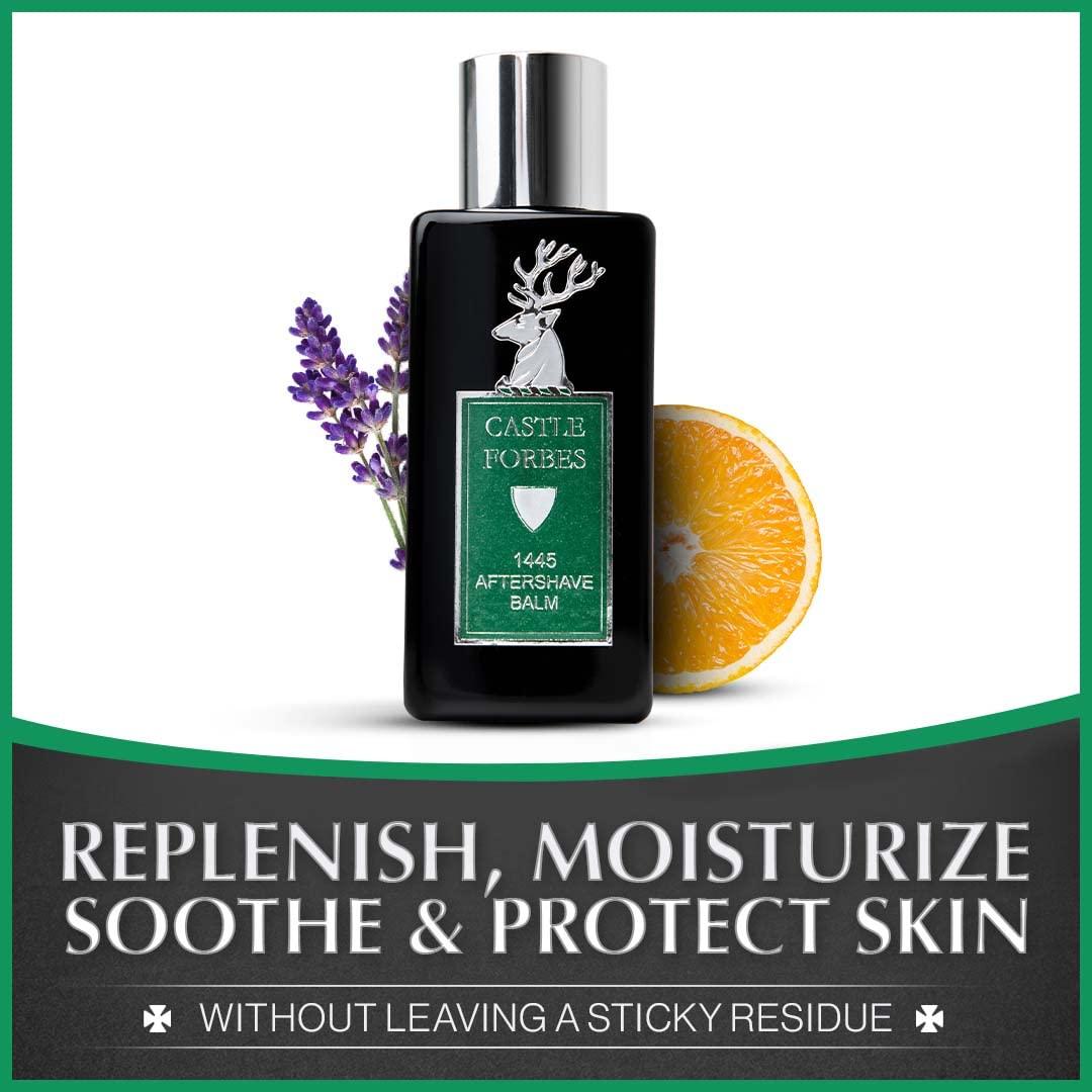 Castle Forbes 1445 Aftershave Balm For Men, 5 fl.oz. Moisturizing