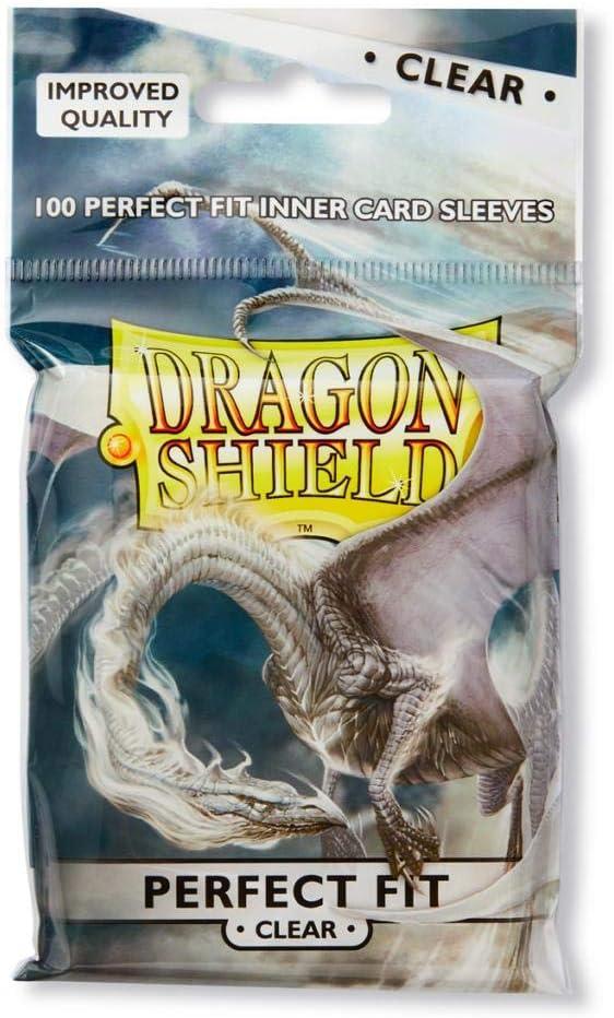 Dragon Shield Inner Sleeve Clear Standard Size 100 ct Card Sleeves - 2 Pack | Ultimate Protection for Your Cards | Buy Now with Express International Delivery | GoSupps.com Dragon Shield Inner Sleeve Clear Standard Size 100 ct Card Sleeves - 2 Pack | Ultimate Protection for Your Cards | Buy Now with Express International Delivery | GoSupps.com