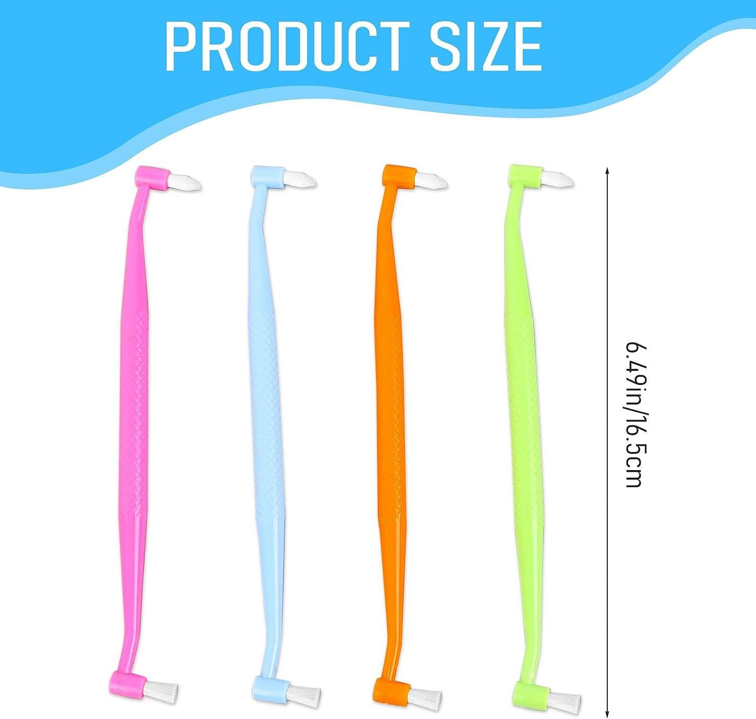 Braces Toothbrush 4 Pcs DoubleEnded Orthodontic Toothbrush Interspace