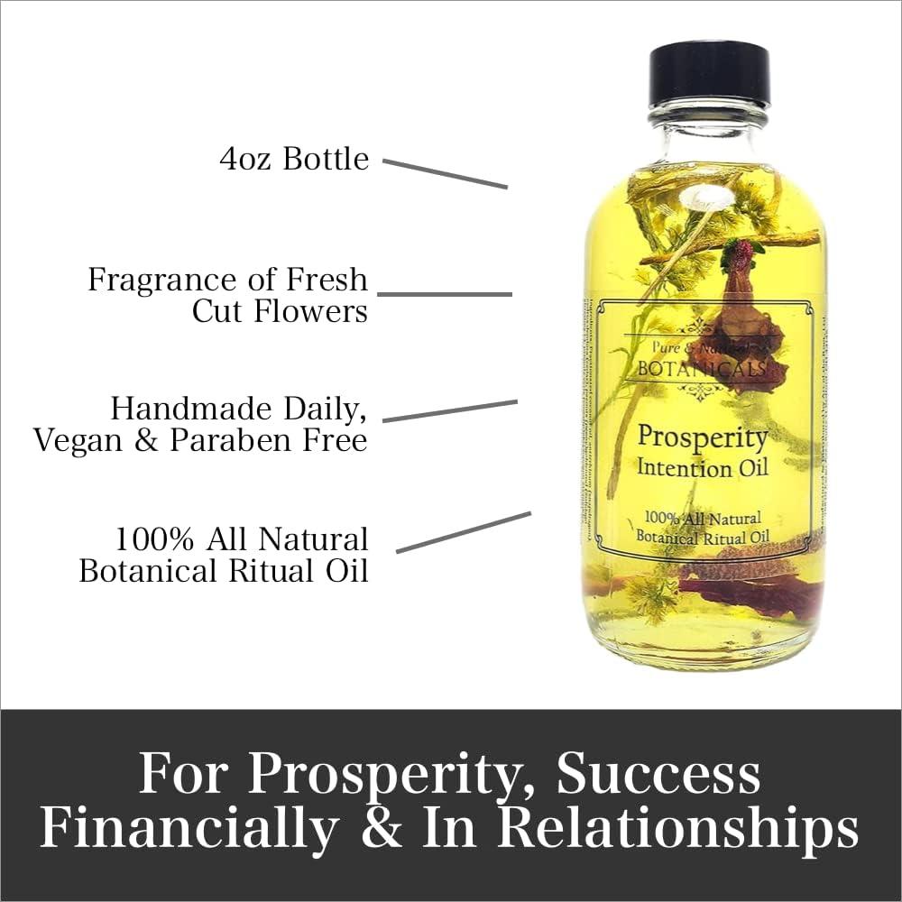 Abundance Oil For Success & Prosperity - Hoodoo, Voodoo, Wiccan, Pagan Ritual Oil For Manifestation