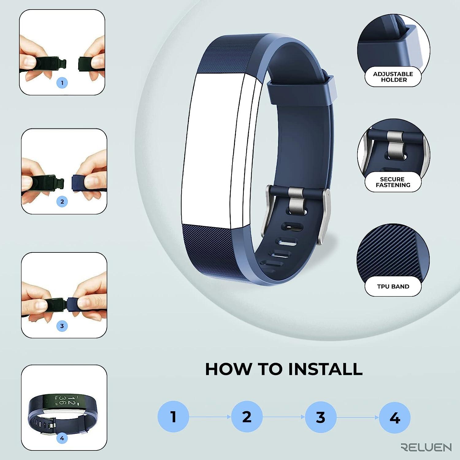 Waterproof Bracelet Watch | Health Smart Wristband | Bluetooth Bracelet |  Sports Watch - Wristbands - Aliexpress