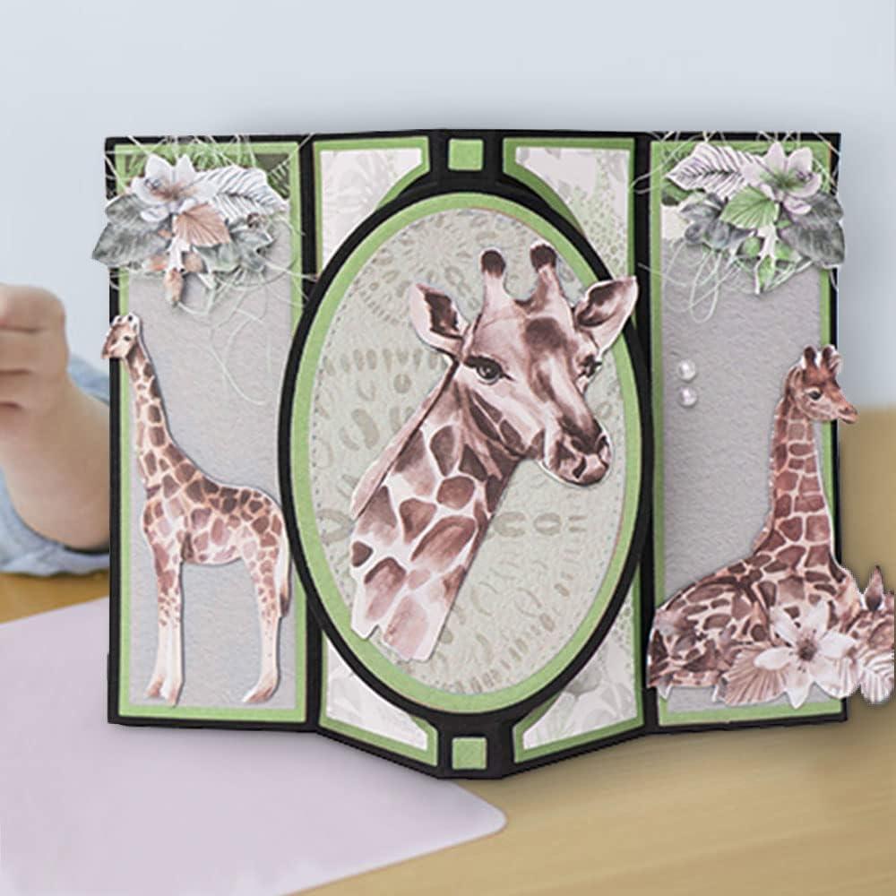 Estivaux 3D Card Shape Die Cuts - Oval & Rectangular Gift Pop-Up ...