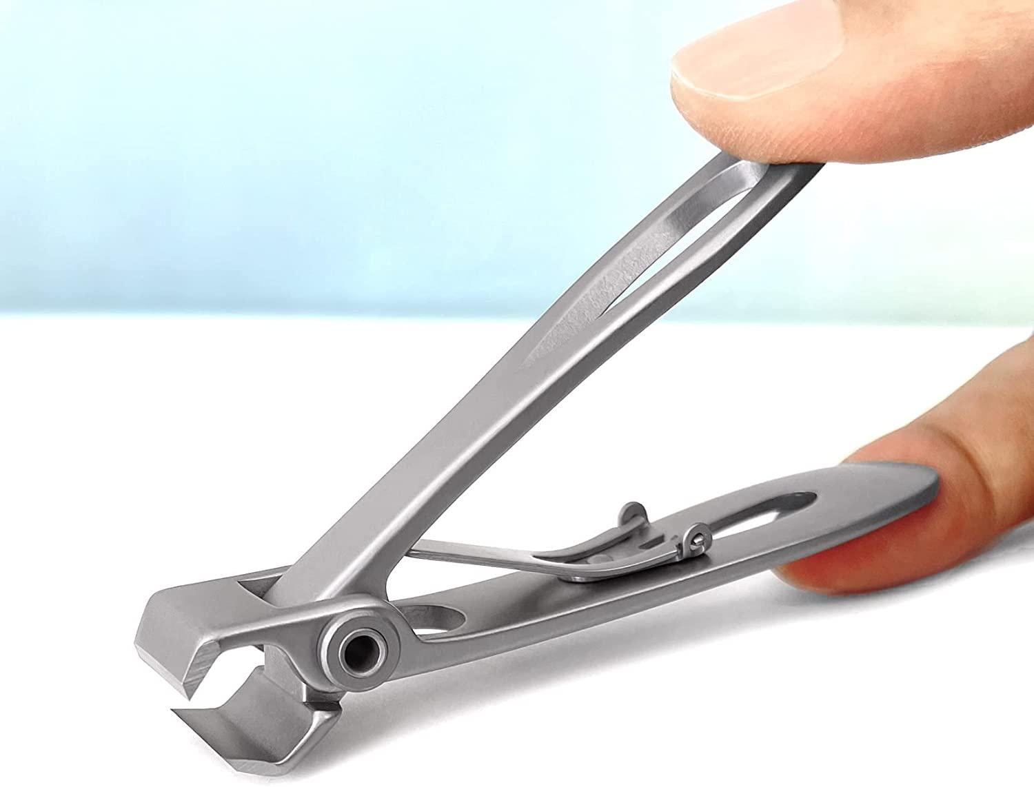 Nail Clippers For Thick Nails, Wide Jaw Opening Stainless Steel