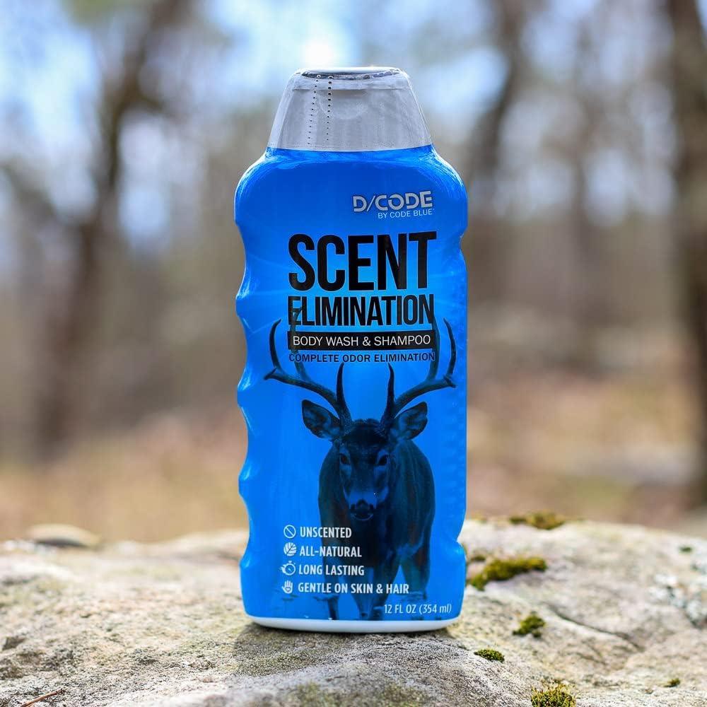 D/CODE by Code Blue Scent Elimination Body Wash & Shampoo, 12 fl oz