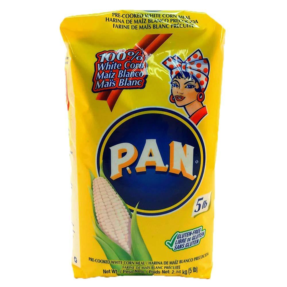 P.A.N. White and Yellow Corn Meal Bundle Pre-cooked Gluten Free