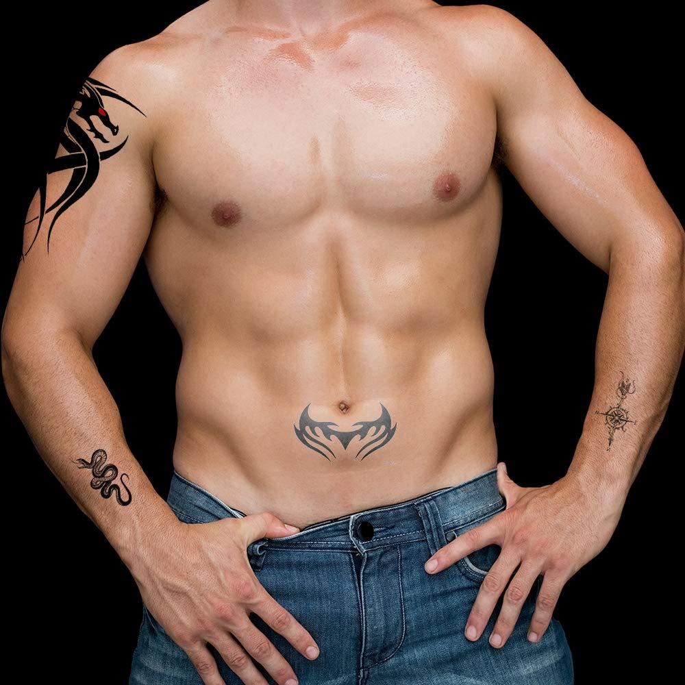 Free Download Men Body Tattoo Mockup