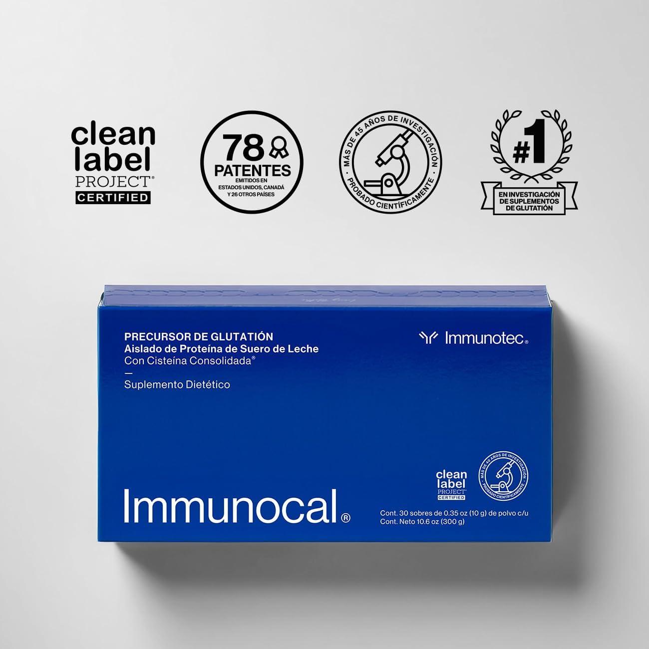 Immunocal Glutathione Precursor Whey Protein Isolate Immune Support Master  Antioxidant Detox Cleanse + Brain Health | Fat-Free Sugar-Free  Lactose-Intolerant Friendly | 30 Servings | Canada Only | Buy Now with  Express International