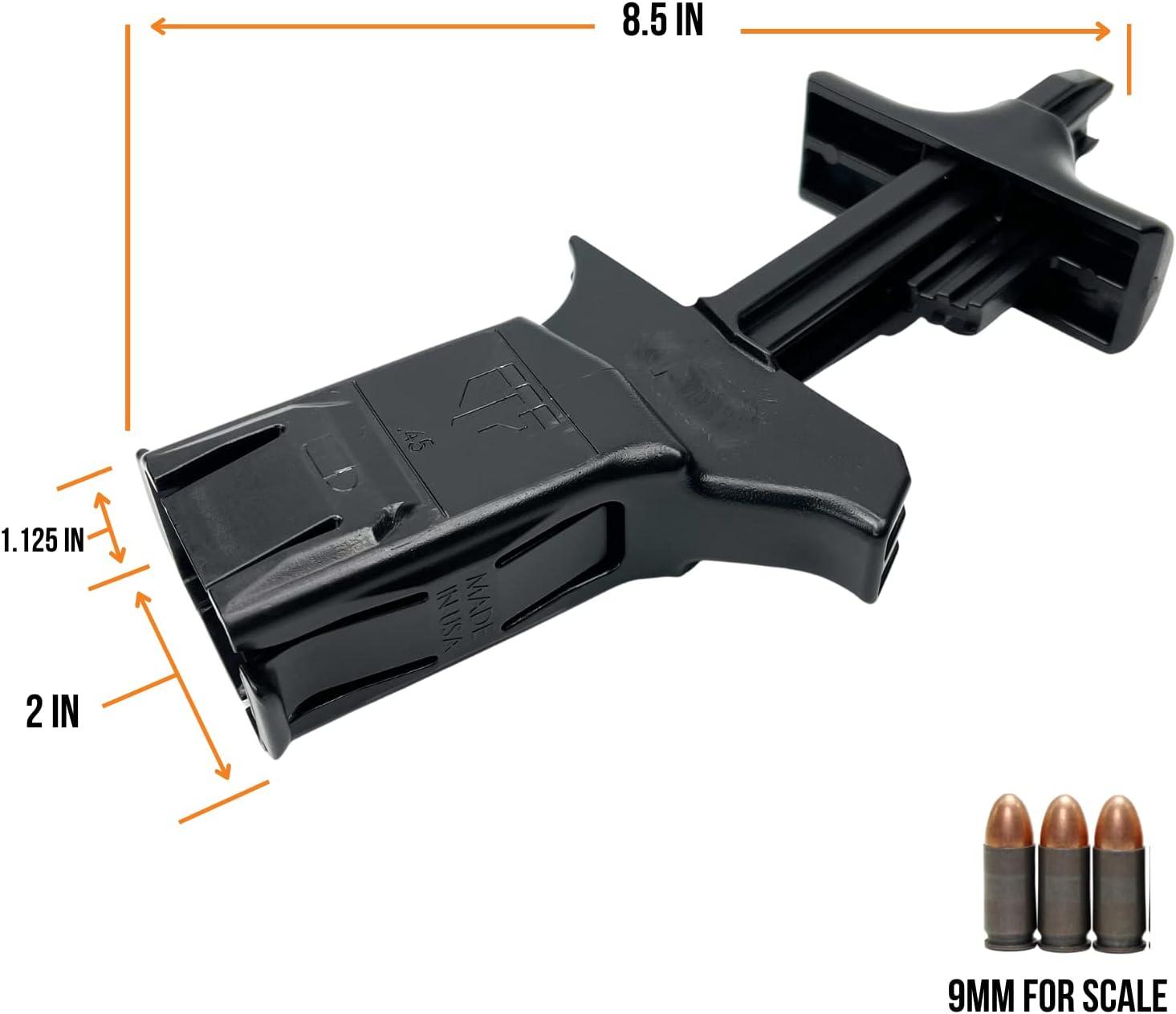 ETS Speed Loader Universal Pistol Handgun Magazine Reloader 45 Ammo