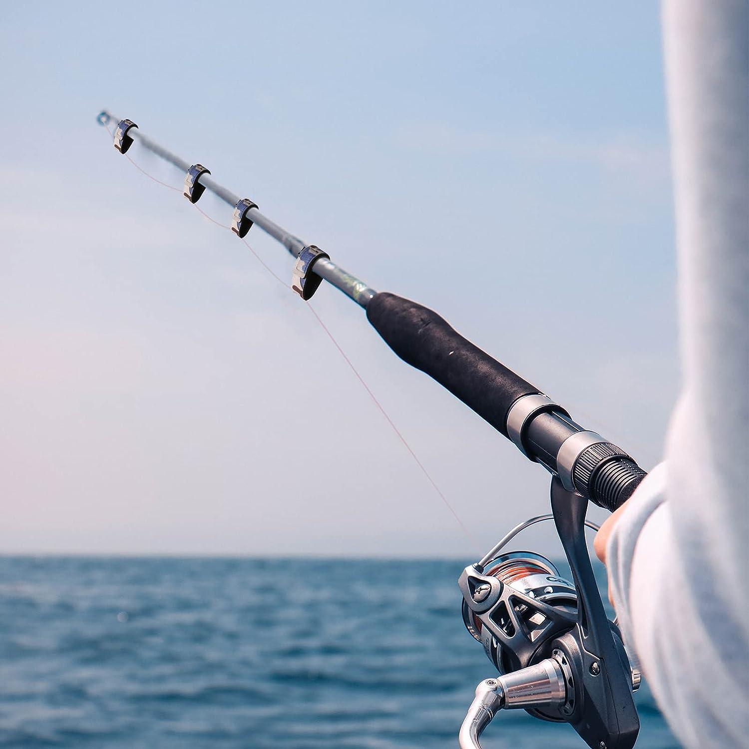 10 Pcs Reusable Portable Fishing Pole Straps Fishing Rod Carrying Straps