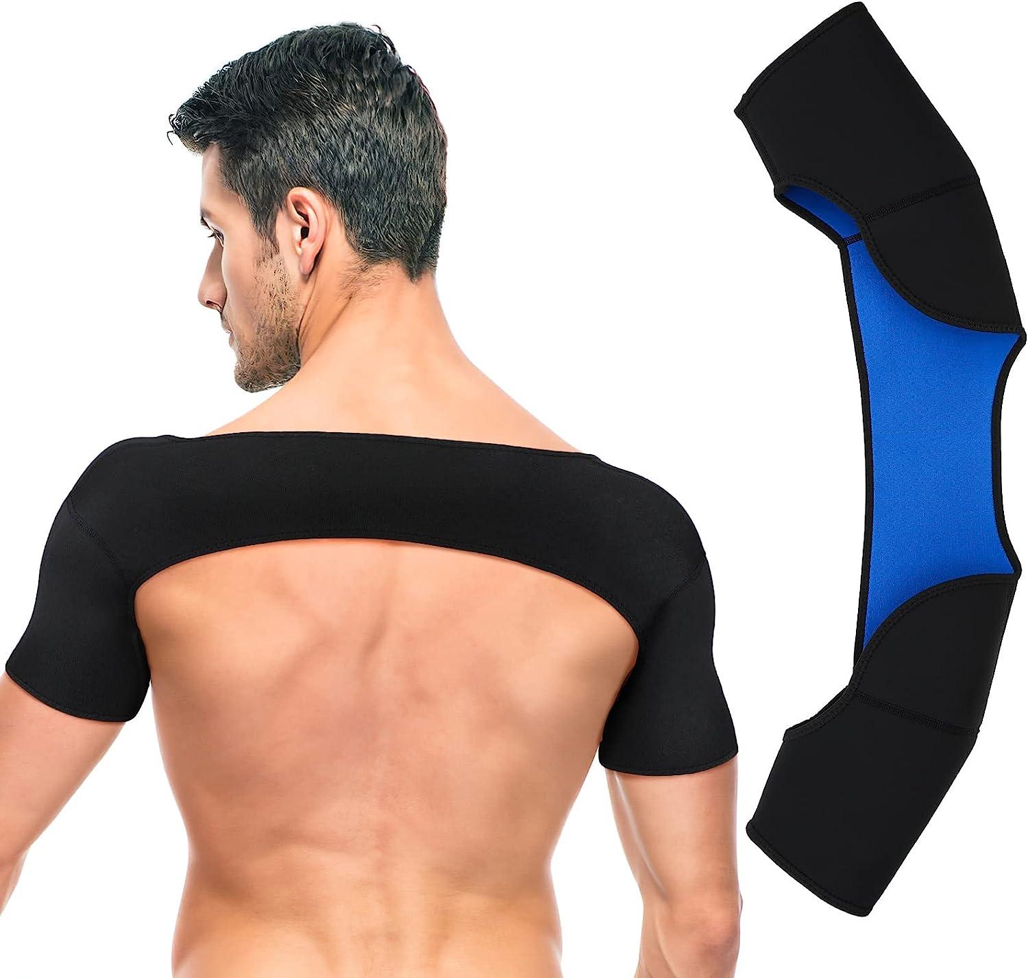 Exceart Double Shoulder Support Shoulder Wrap Protector Shoulder