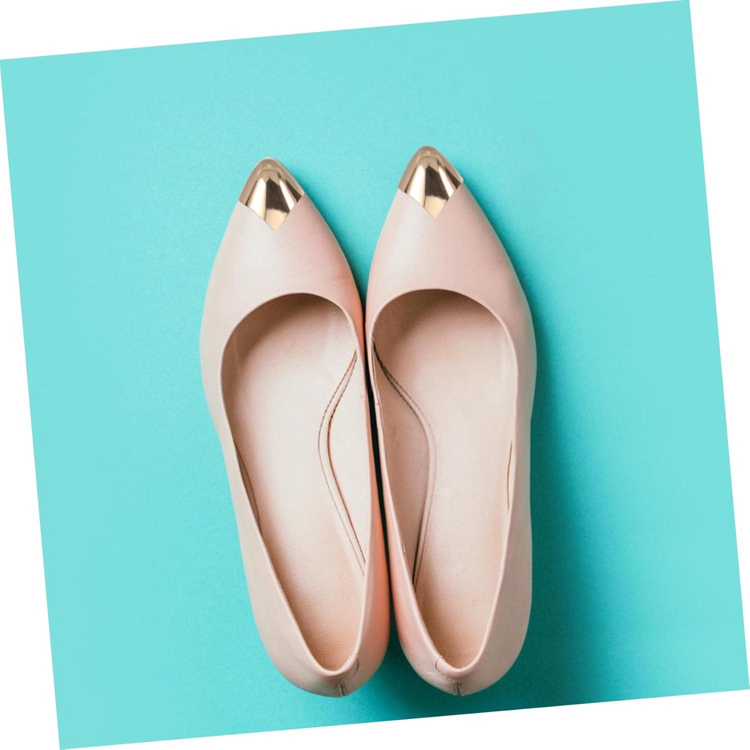 VALICLUD Pairs Toe Protector Steel Toe Guard Heel Caps