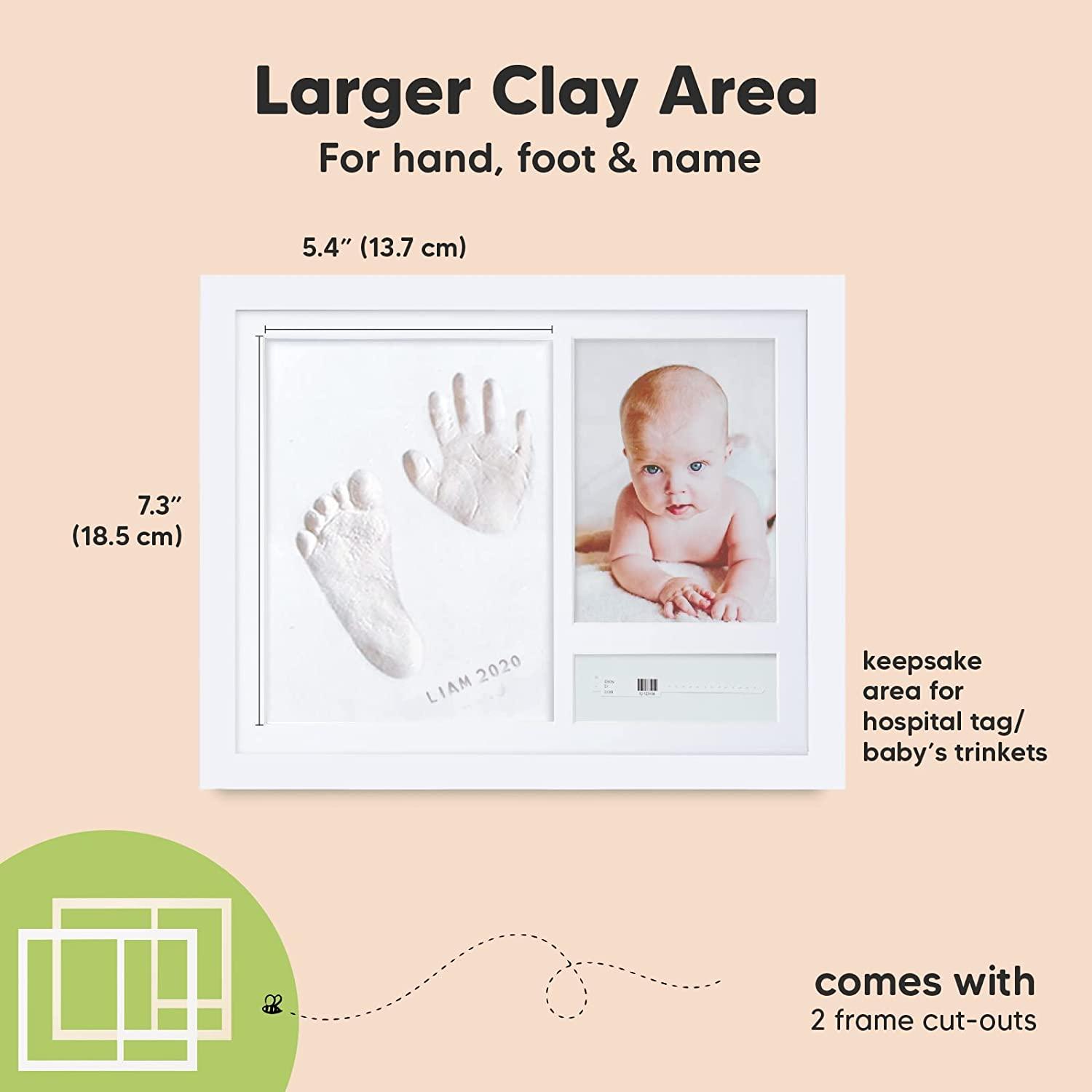 KeaBabies Baby Footprint Kit - Baby Hand and Footprint Kit - Baby