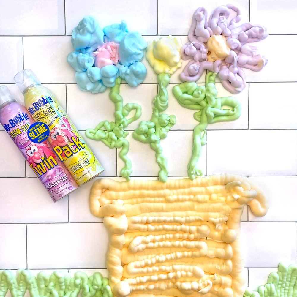 Make Your Own Mr Bubble Fluffy Slime! 