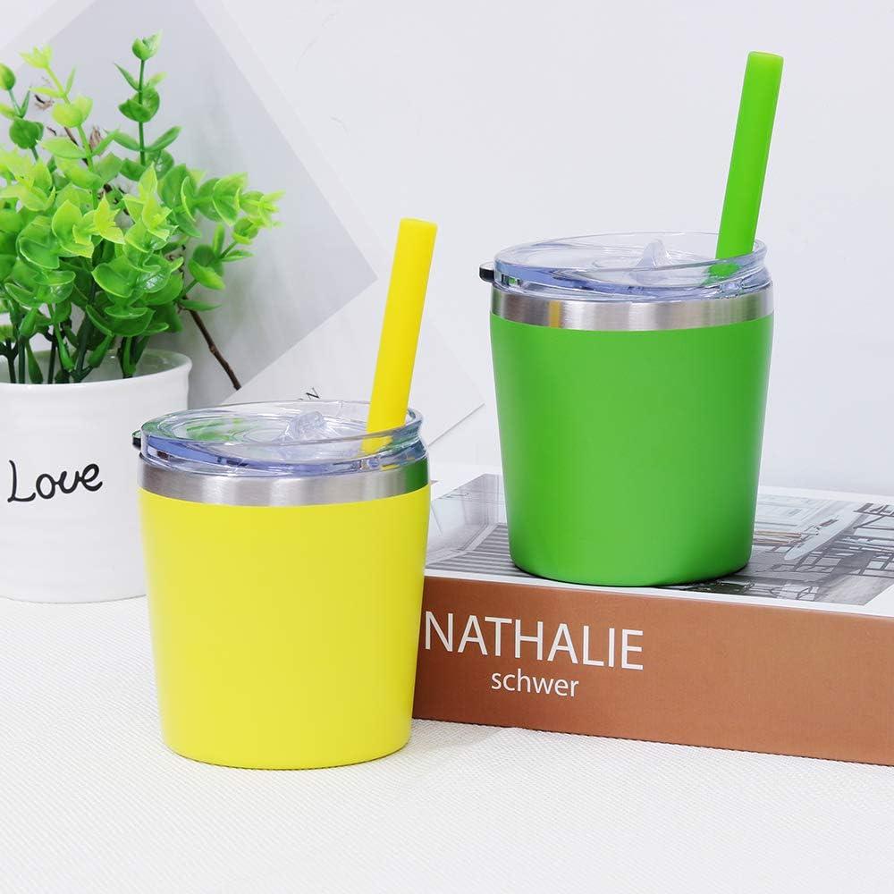 Colorful Popo Tumbler Lid for 30 oz Yeti RTIC Rambler Ozark Trails and More Cooler Cup Sliding Splash Proof and Straw Friendly