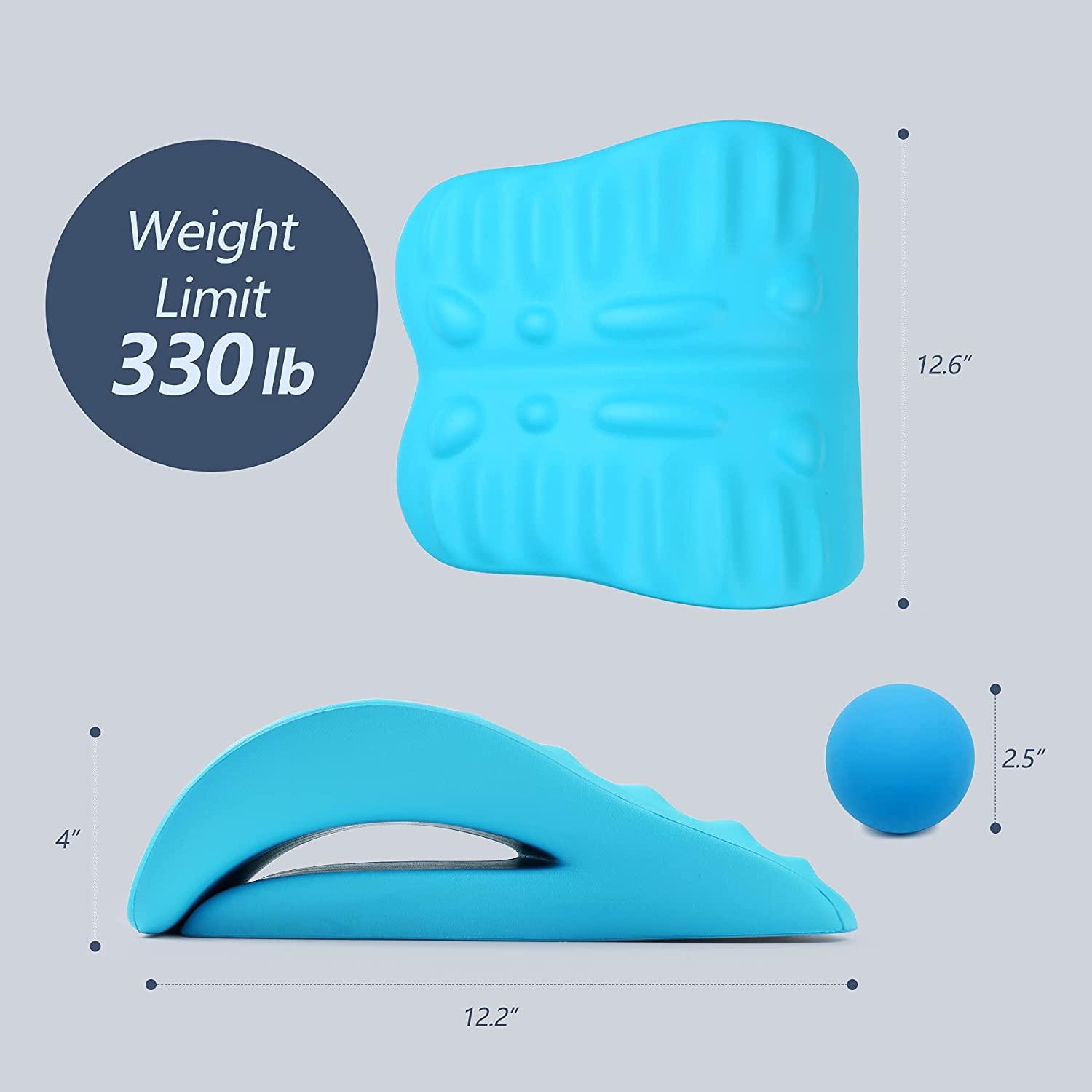 Back Stretcher Cushion for Pain Relief Lumbar Support Pillow for