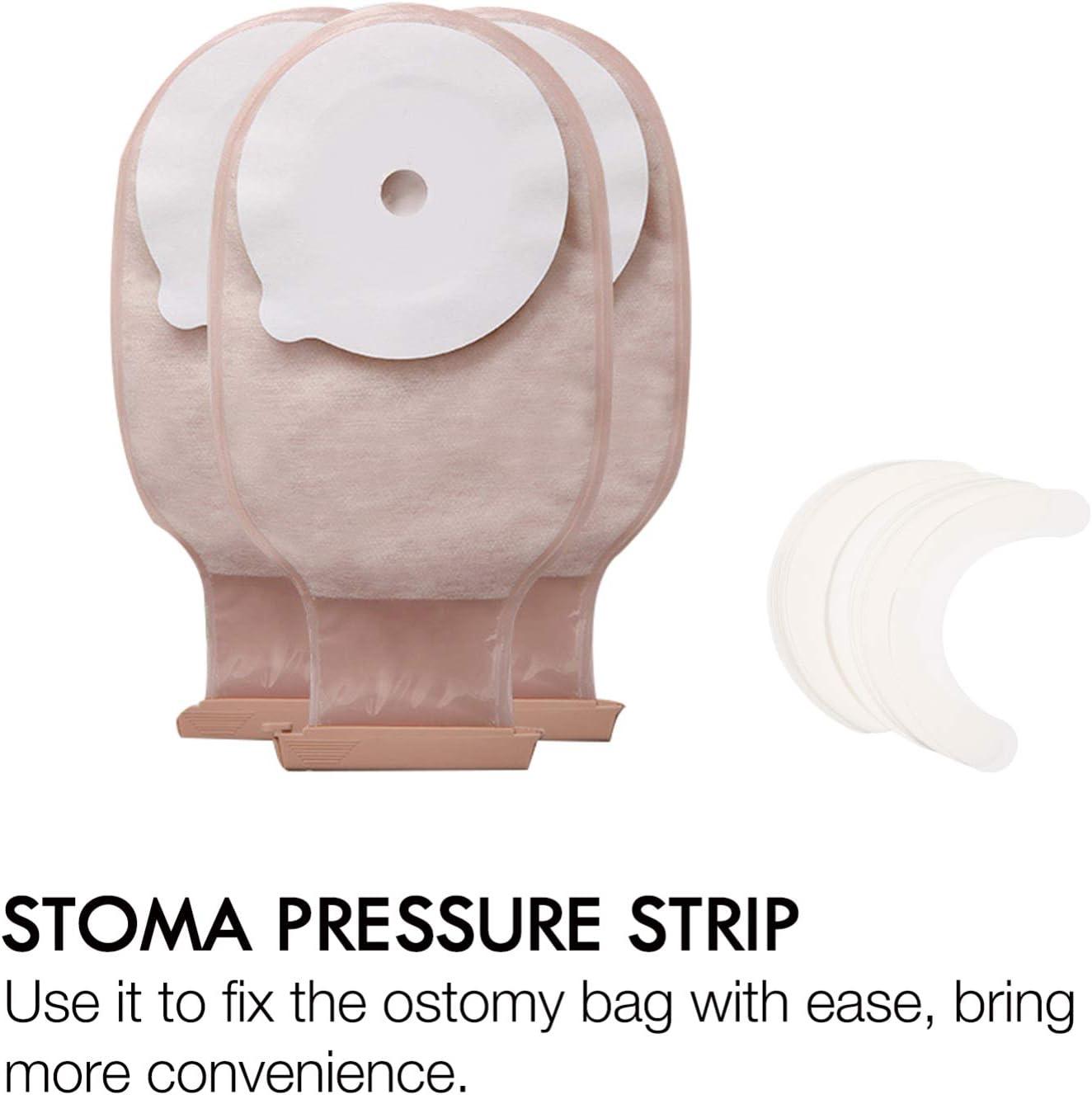 MILISTEN 20Pcs Ostomy Barrier Tape Stoma Pressure Strips Ostomy Barrier