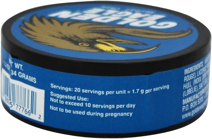 Golden Eagle - Herbal Non-Tobacco Chew Licorice Mint - 1.2 oz. | Buy Now  with Express International Delivery