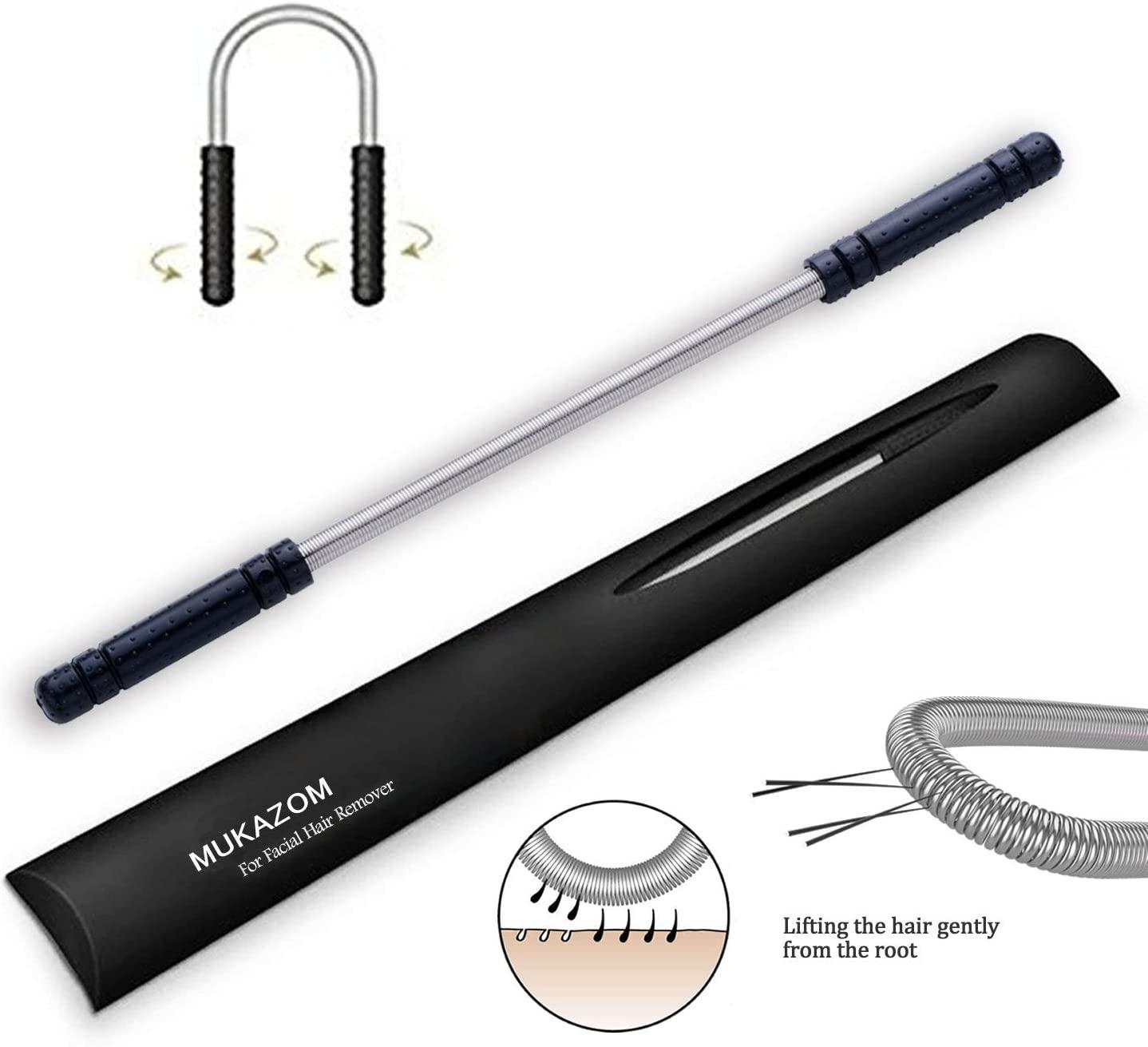 Mukazom Facial Hair Removal Spring Epilator for Women Remove Hair on