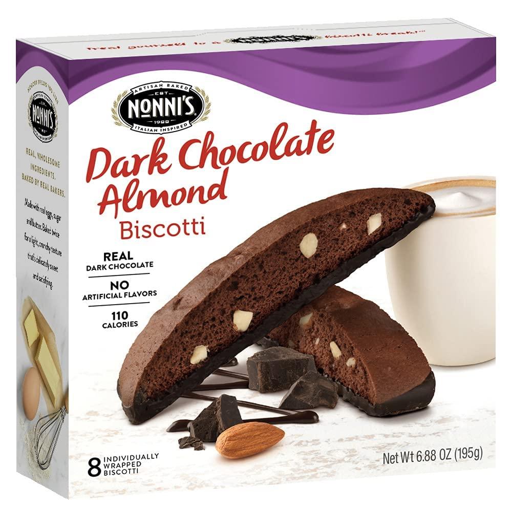 Nonni's Italian Biscotti Variety Pack 6 Flavors Cioccolati Turtle Pecan Toffee Almond