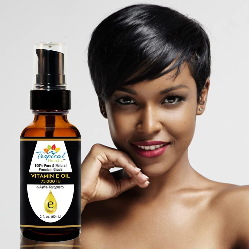 100 Pure Premium Vitamin E Oil 2 oz Maximum Strength 75,000 IU