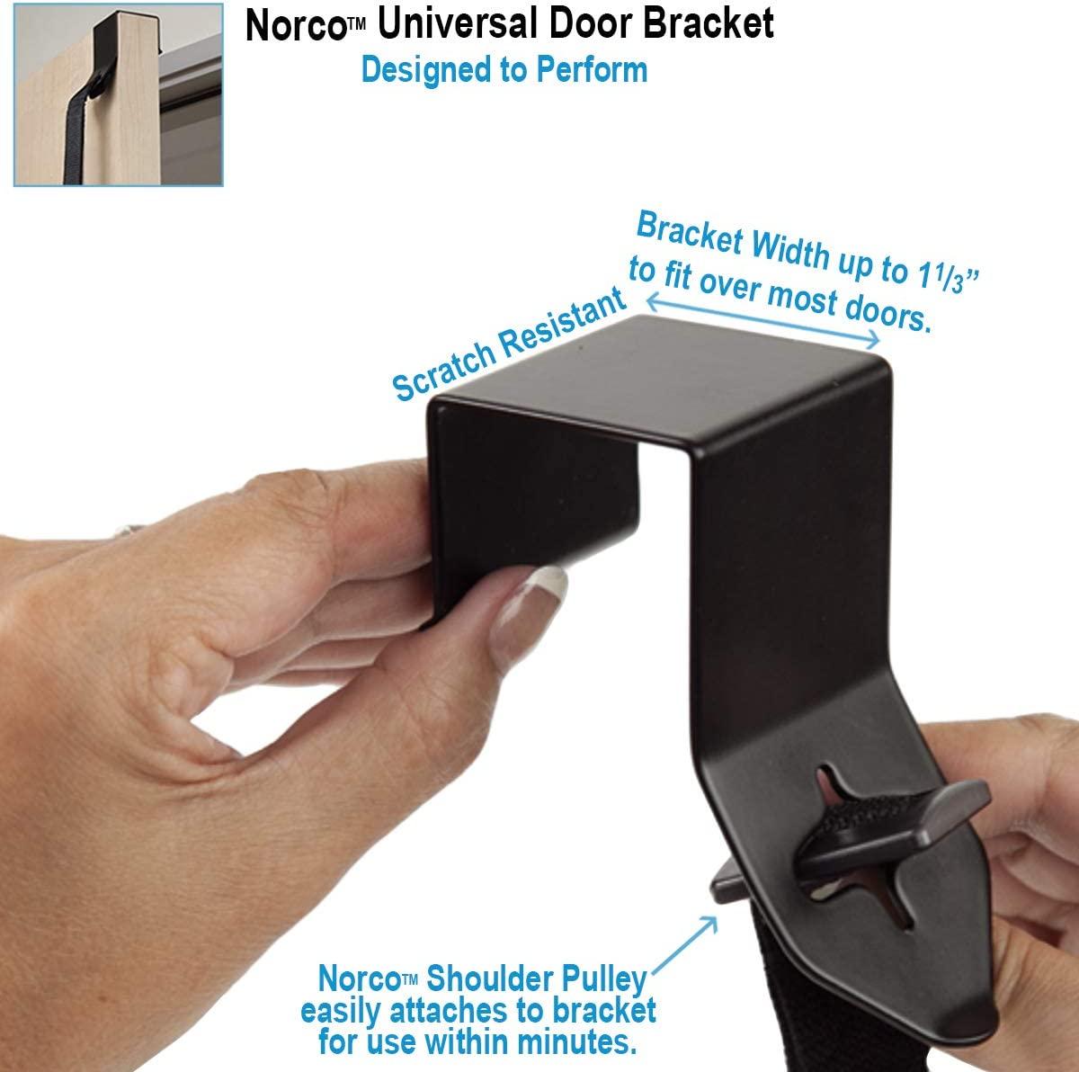 Shoulder Pulley with Bracket. Norco Economy Over The Door, Leave in