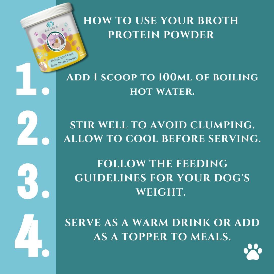 Boil & Broth Beef Broth for Dogs 100 Pure Broth Protein Powder Up