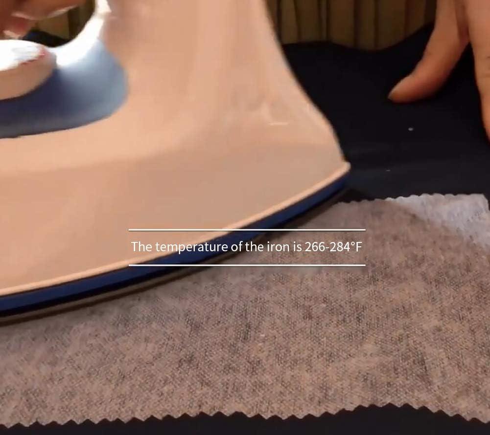 Lightweight NonWoven Fusible Interfacing White 39.37x10.93 Yards