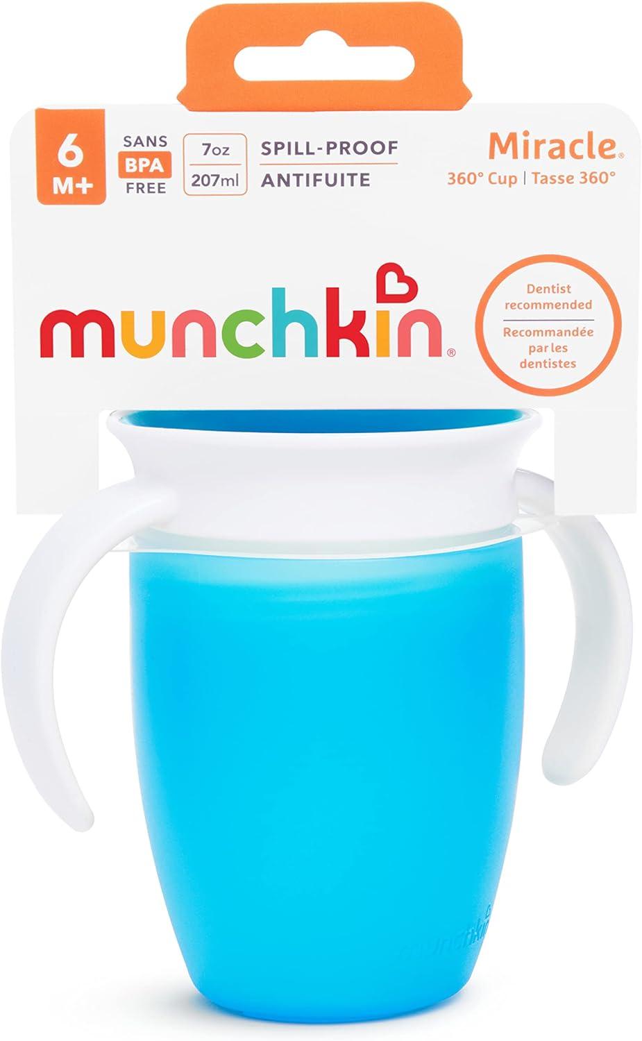 Munchkin Miracle 360 Trainer Cup 7 Ounce - Color May Vary - 1 Count