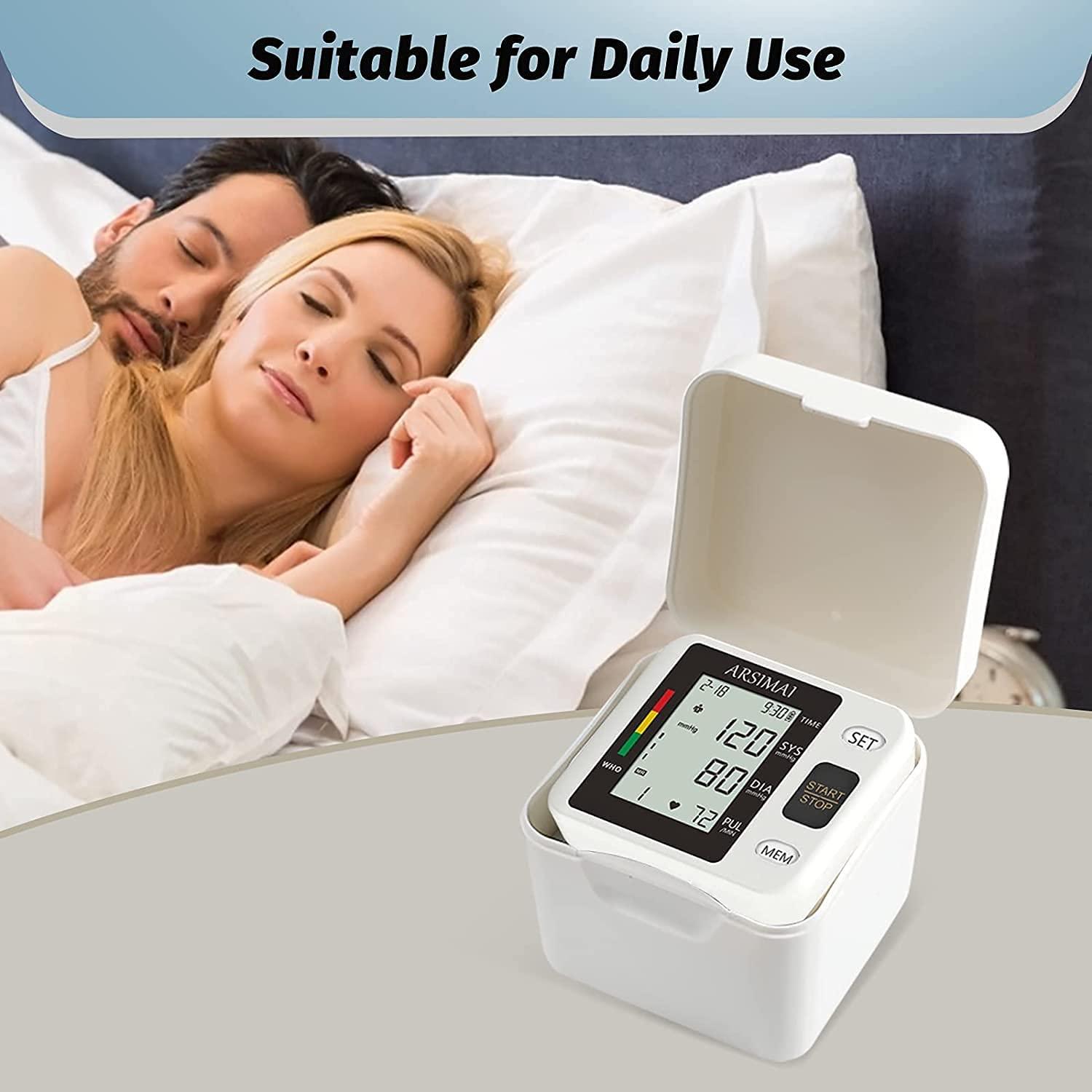 Blood Pressure Monitor Wrist Accurate Automatic High Blood Pressure Monitors Portable LCD