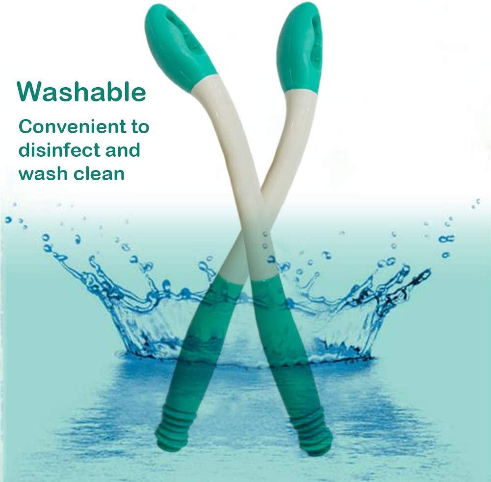Long Reach Toilet Aid Wiper for Seniors & Handicap Self Assist Bathroom Butt Wipe Tool for