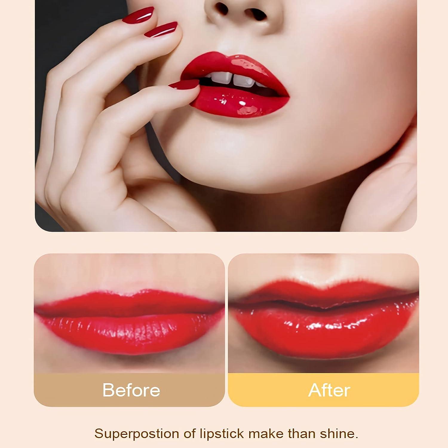 Cozzo Lip Plumper Vitamin E Plumping Lip Maximizer Serum Transparent