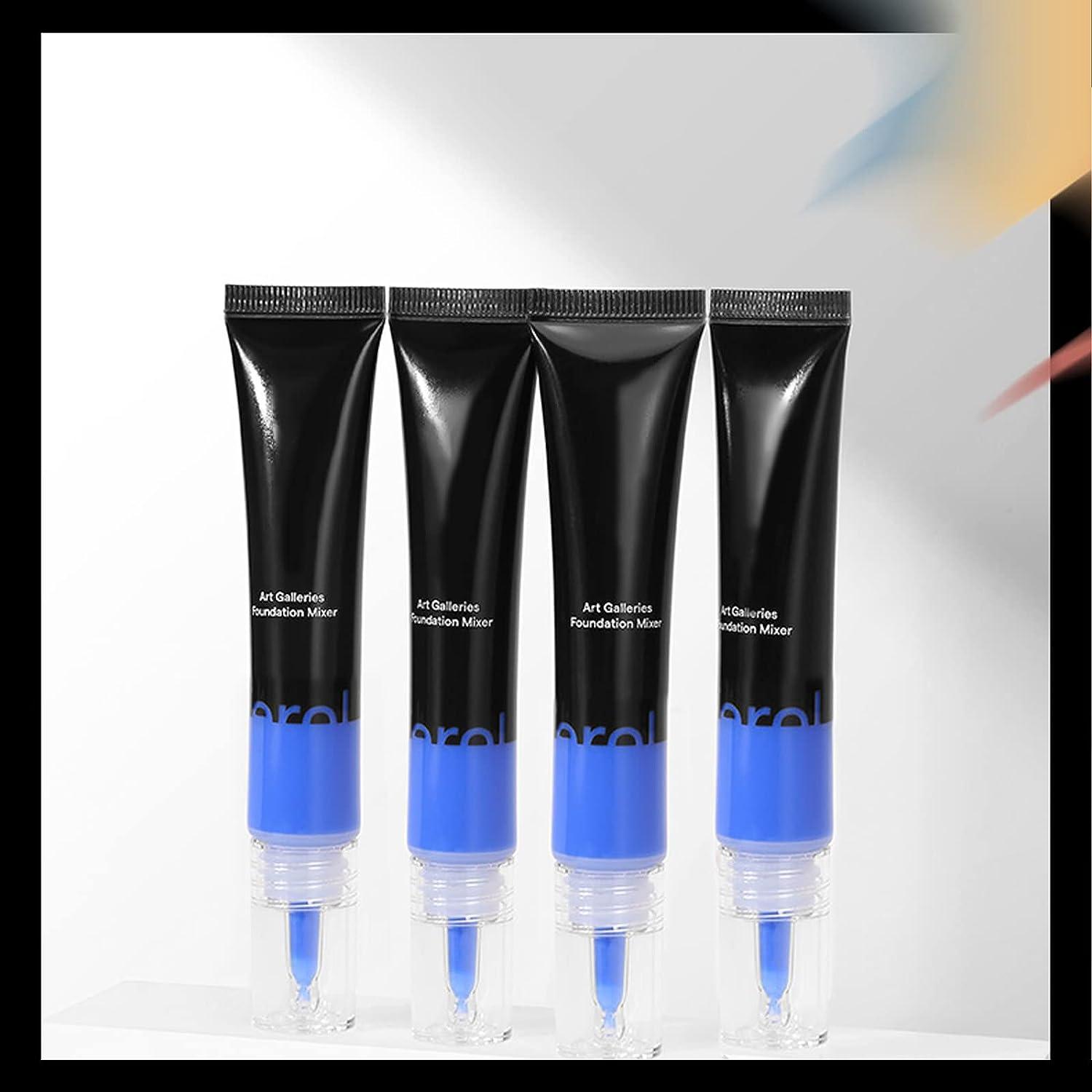 NewBang Blue Foundation Mixing Pigment to Natural Undertone Blend with