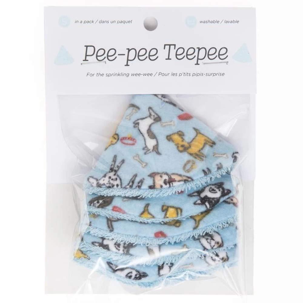 Beba Bean Pee-Pee Teepee - Diaper Changing Accessory for Boys, Reusable Pee  Pee Cap, Diggity Dog, Pack of 5