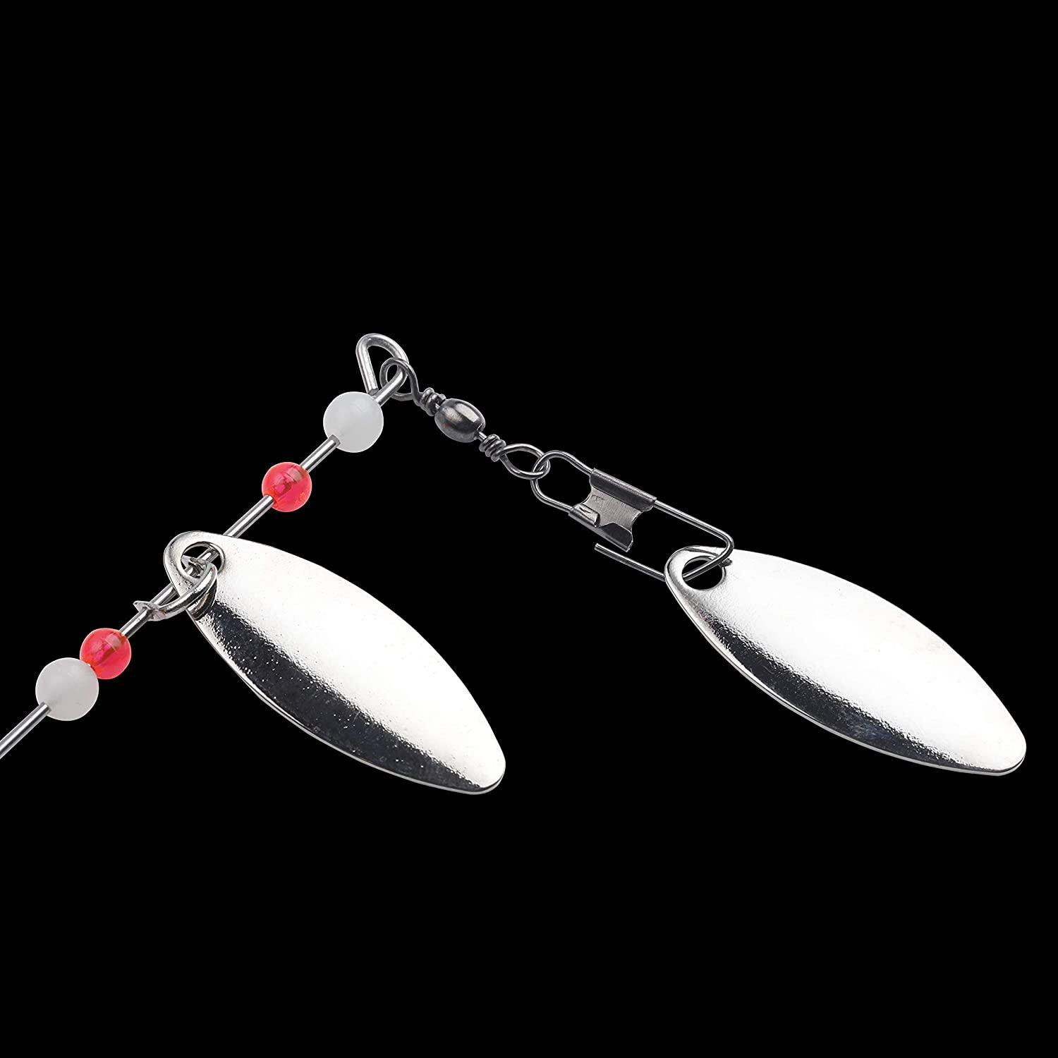 Bass Spinner Baits,6 Pcs Fishing Lures Spinner Baits,Spinner Baits for