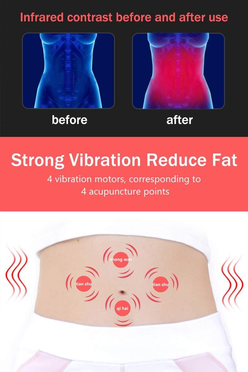  Electric Slimming Belt, with Hot Compress,360° Full  CircleHeating,4 Massage Modes, Widening, Relieve Belly Waist Pain, Must  Plug in Use, Free Measuring Ruler, for Women & Men : Health & Household