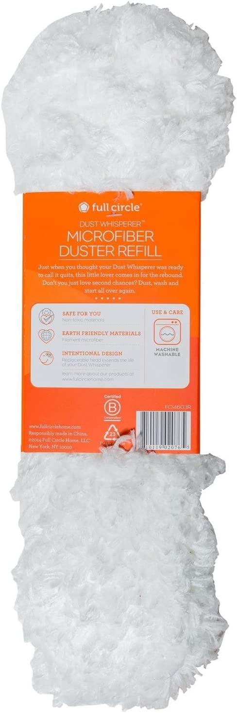 Full Circle Home Dust Whisperer - Spolverino In Microfibra Lavabile Con Impugnatura Flessibile