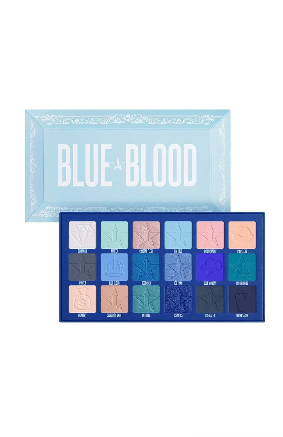 Jeffree Star Cosmetics Blood Sugar Blue Blood Eyeshadow Palette