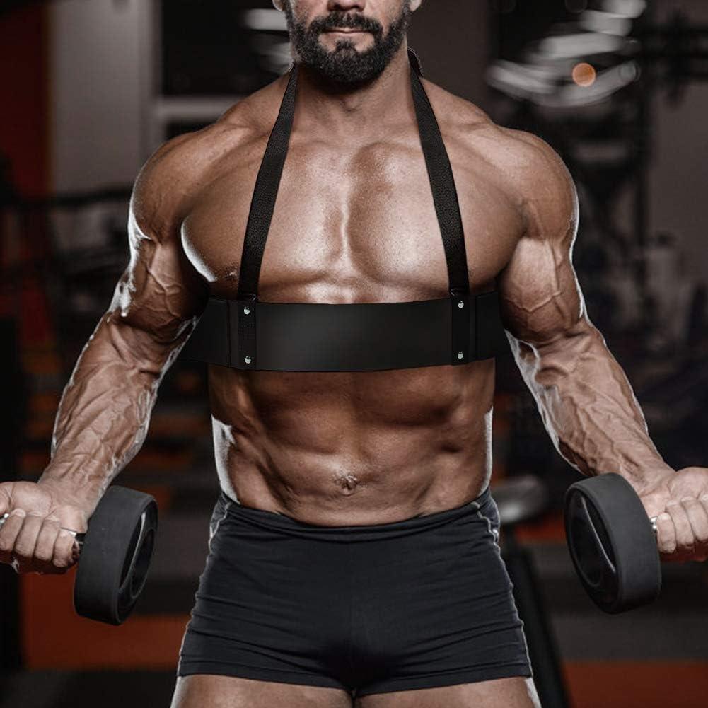 Greensen Bizeps Isolator Arm Bizeps Bomber mit Verstellbar Houten gerijn Sport Lifting Straps Bizeps Trainer Arm Curl Isolator Fitness-Zubehör Bodybuilding Powersport Gewichtheben