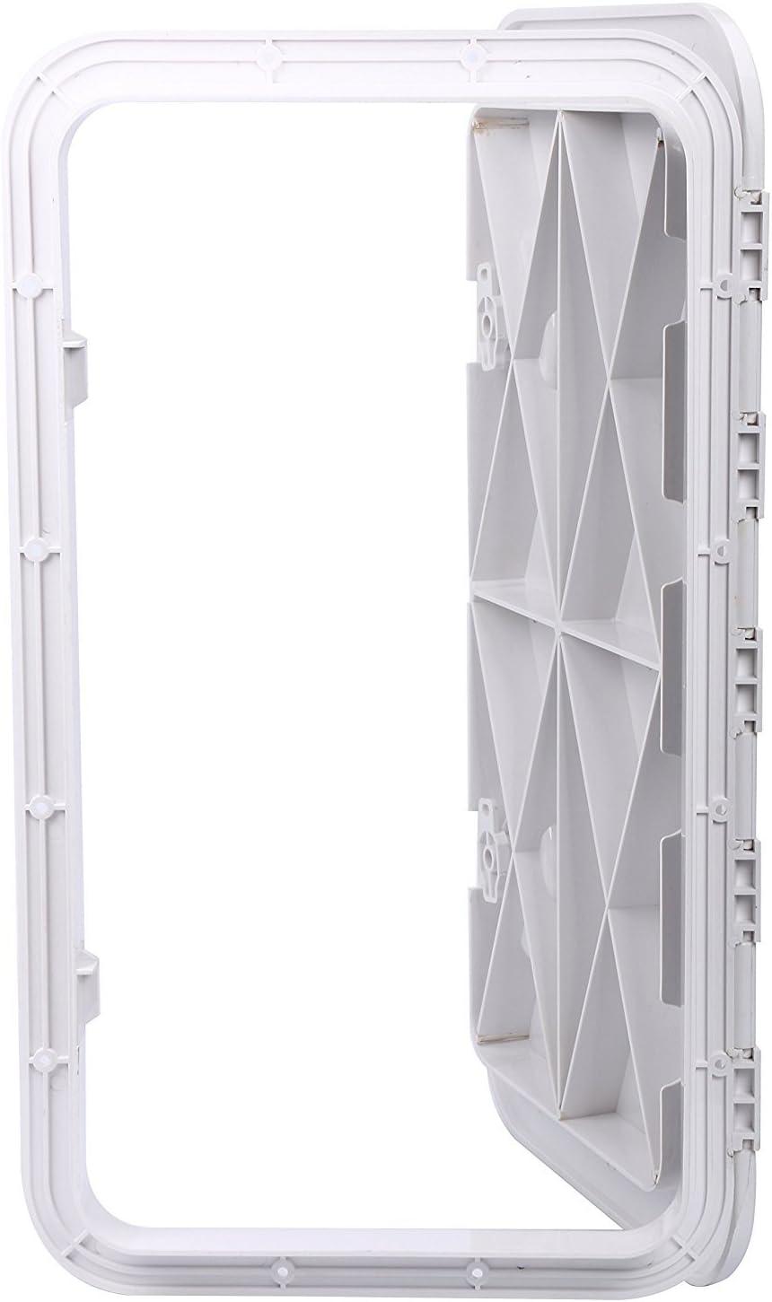 SEAFLO Marine Deck Access Hatch & Lid 24" x 14" (White)