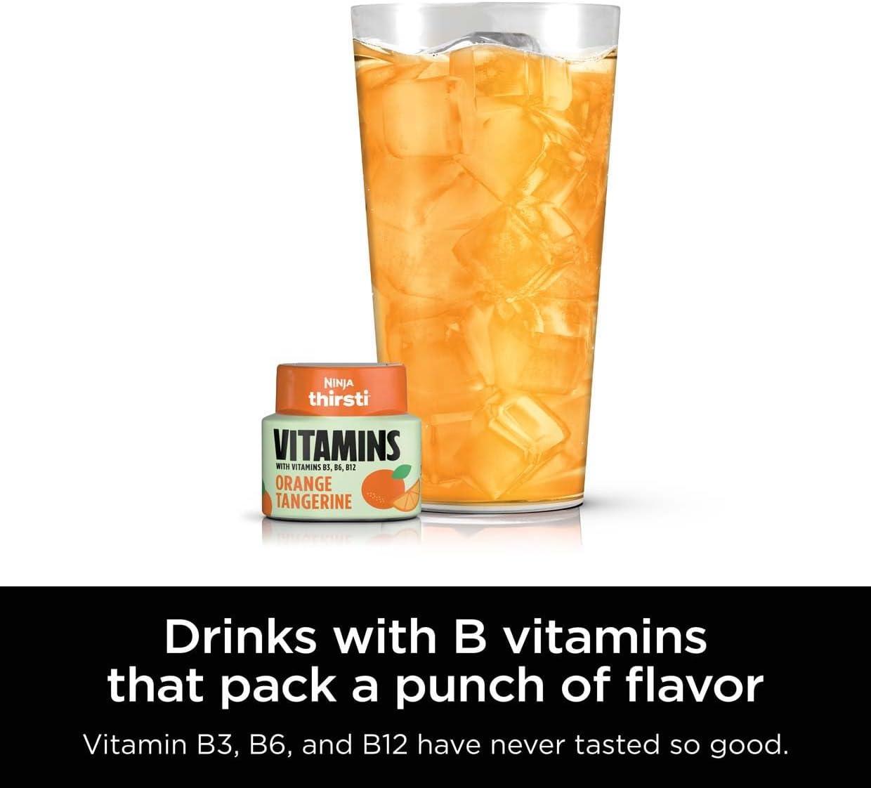 Ninja Thirsti VITAMINS Orange Tangerine Flavoured Water Drops with