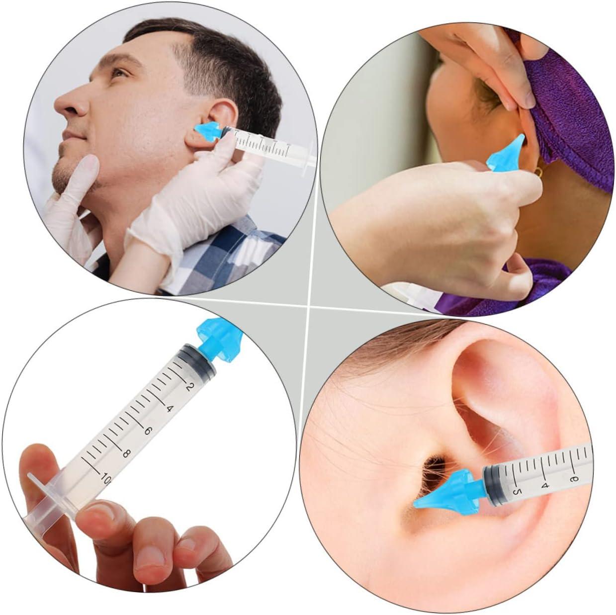 6pcs Ear Rinser Ear Tunnels Nose Flusher for Nose Cleaner Ear Flush