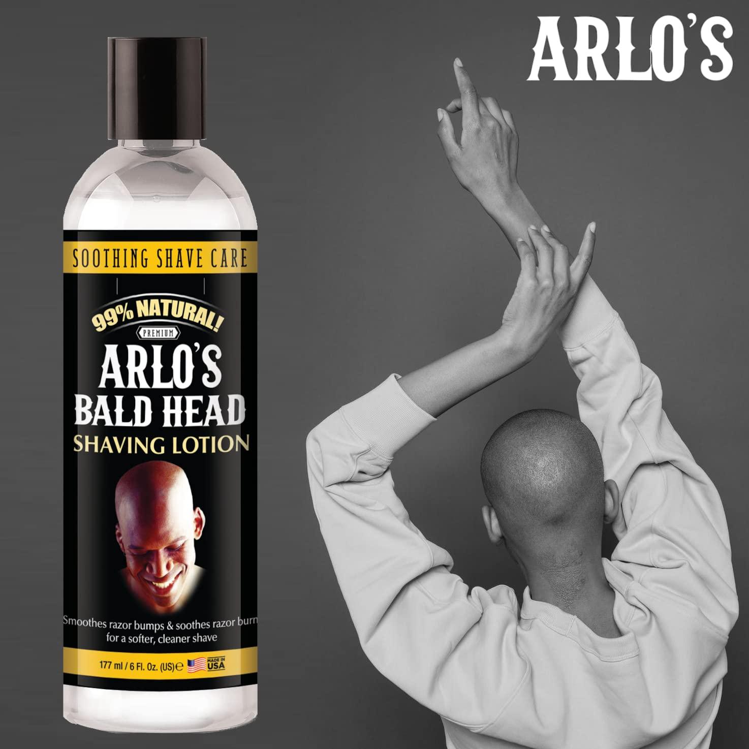 Arlo's Bald Head Shaving Lotion 6 oz